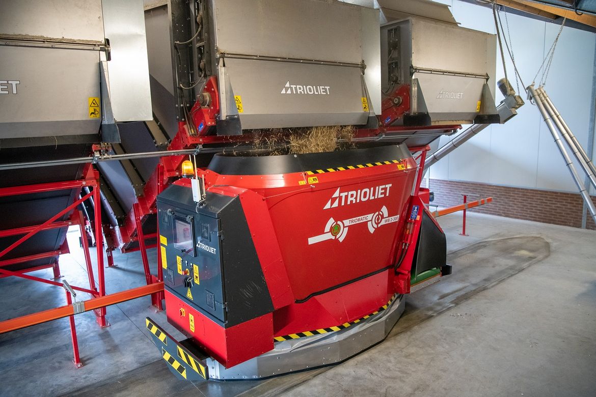 voerrobot op accu