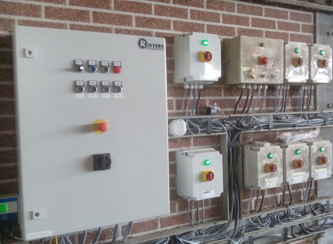 automatisch voeren met silo's