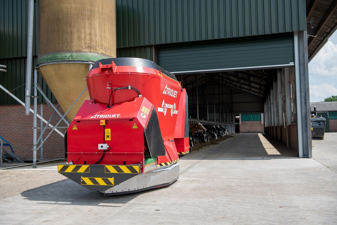 voerrobot op accu