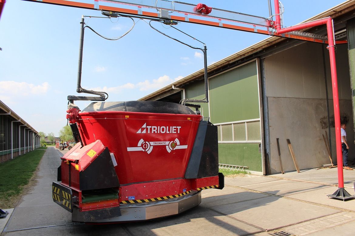 Triomatic WP rijdende voerrobot