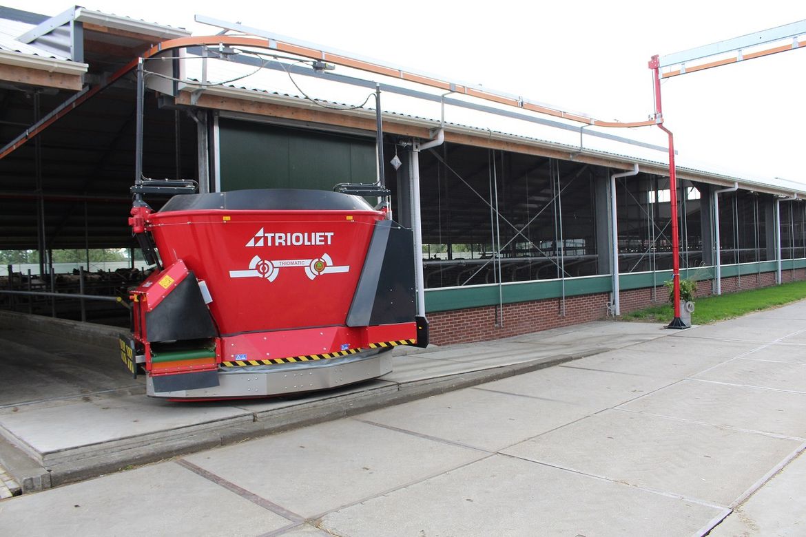 rijdende voerrobot Triomatic