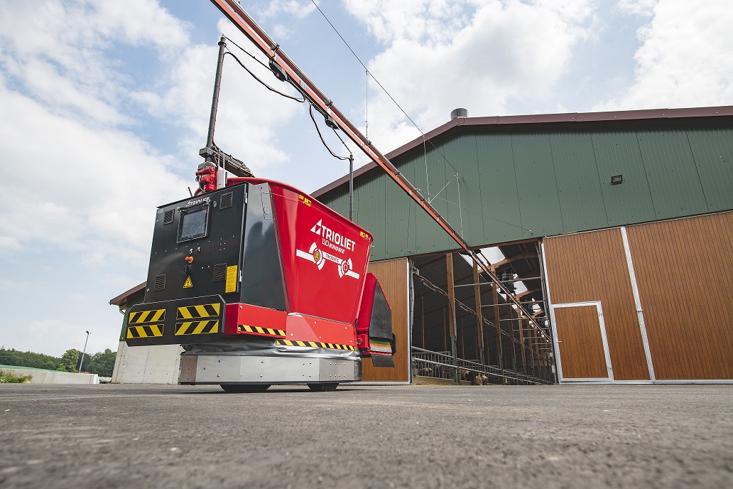 rijdende voerrobot Triomatic